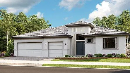 Saint Lucie home with tile flooring and recessed lights
