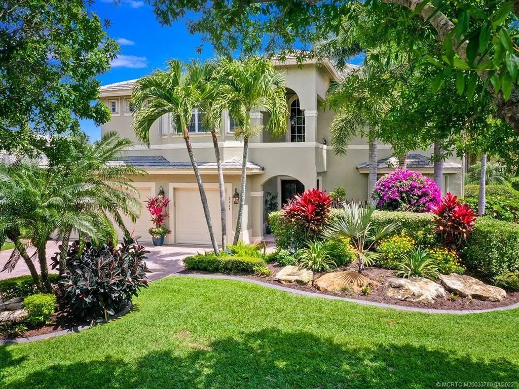 Master bedroom with natural light and walk-in closet in Saint Lucie FL