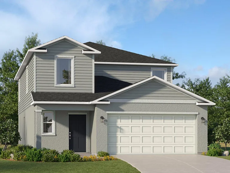 Luxury bathroom in Saint Lucie home with walk-in shower