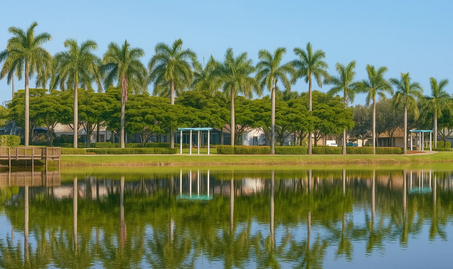 Aerial view of Wellington FL homes showing 2025 real estate trends.