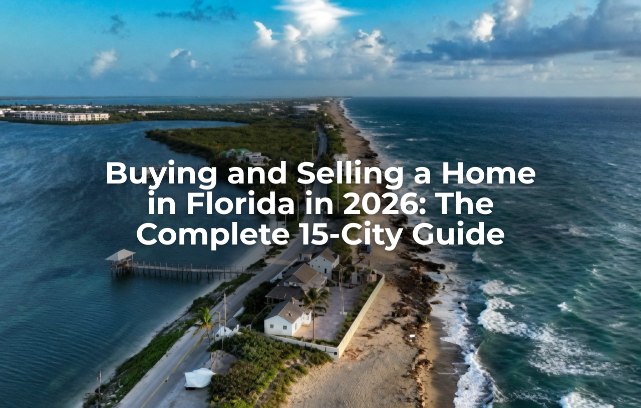 Florida home representing buying and selling a home in Florida in 2026 across Port St. Lucie, Stuart, Boca Raton, and South Florida.