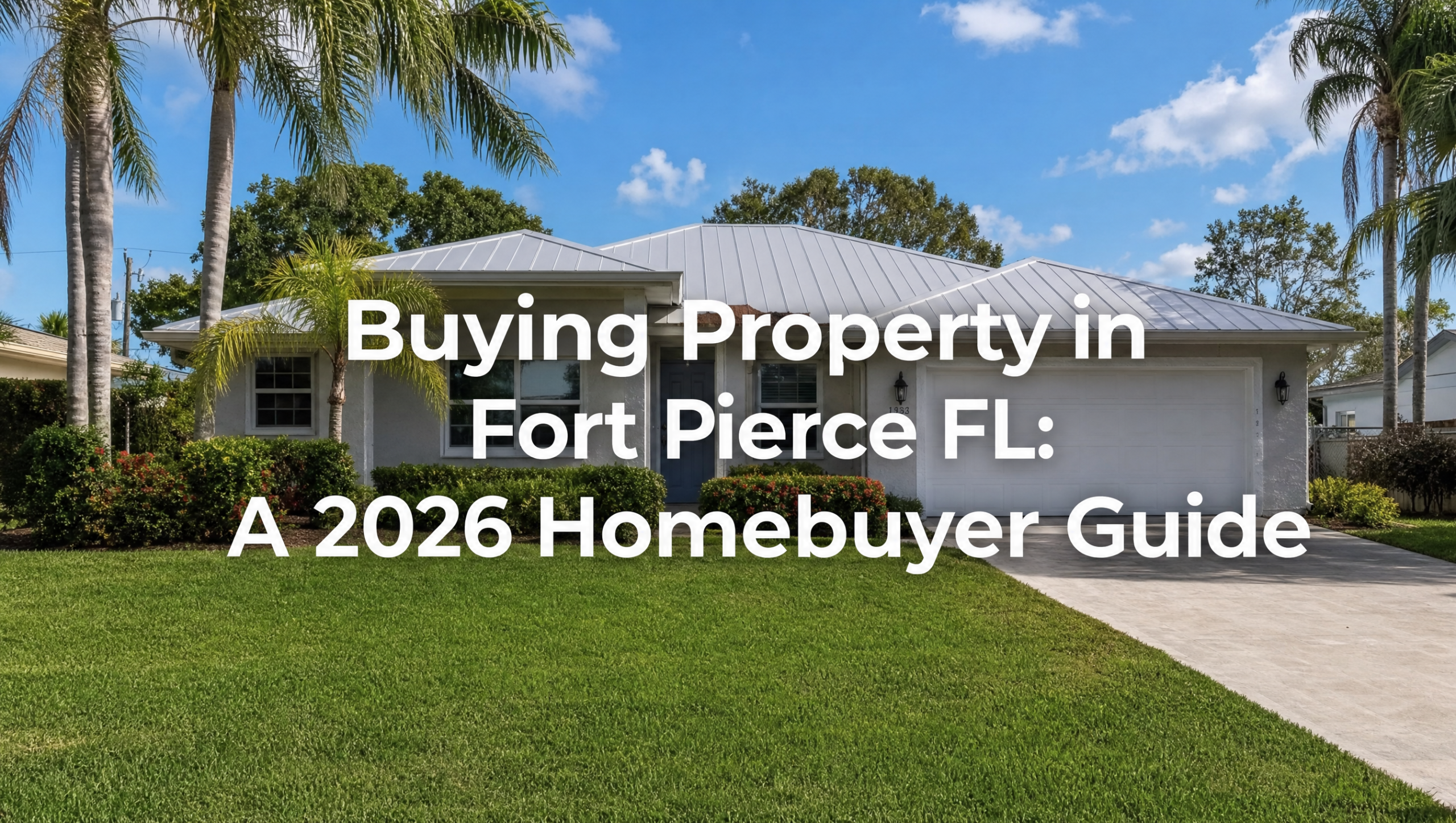 Buying property in Fort Pierce FL — 2026 homebuyer guide to homes for sale