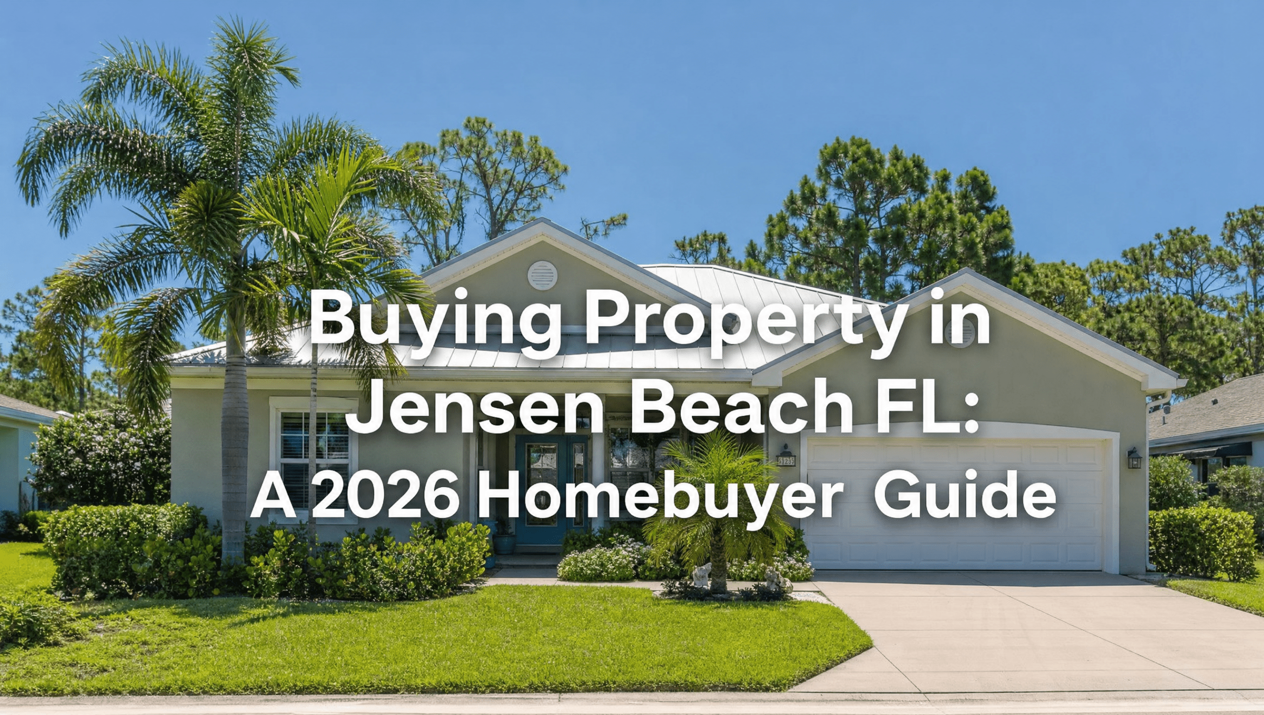 Buying property in Jensen Beach FL — 2026 homebuyer guide to homes for sale