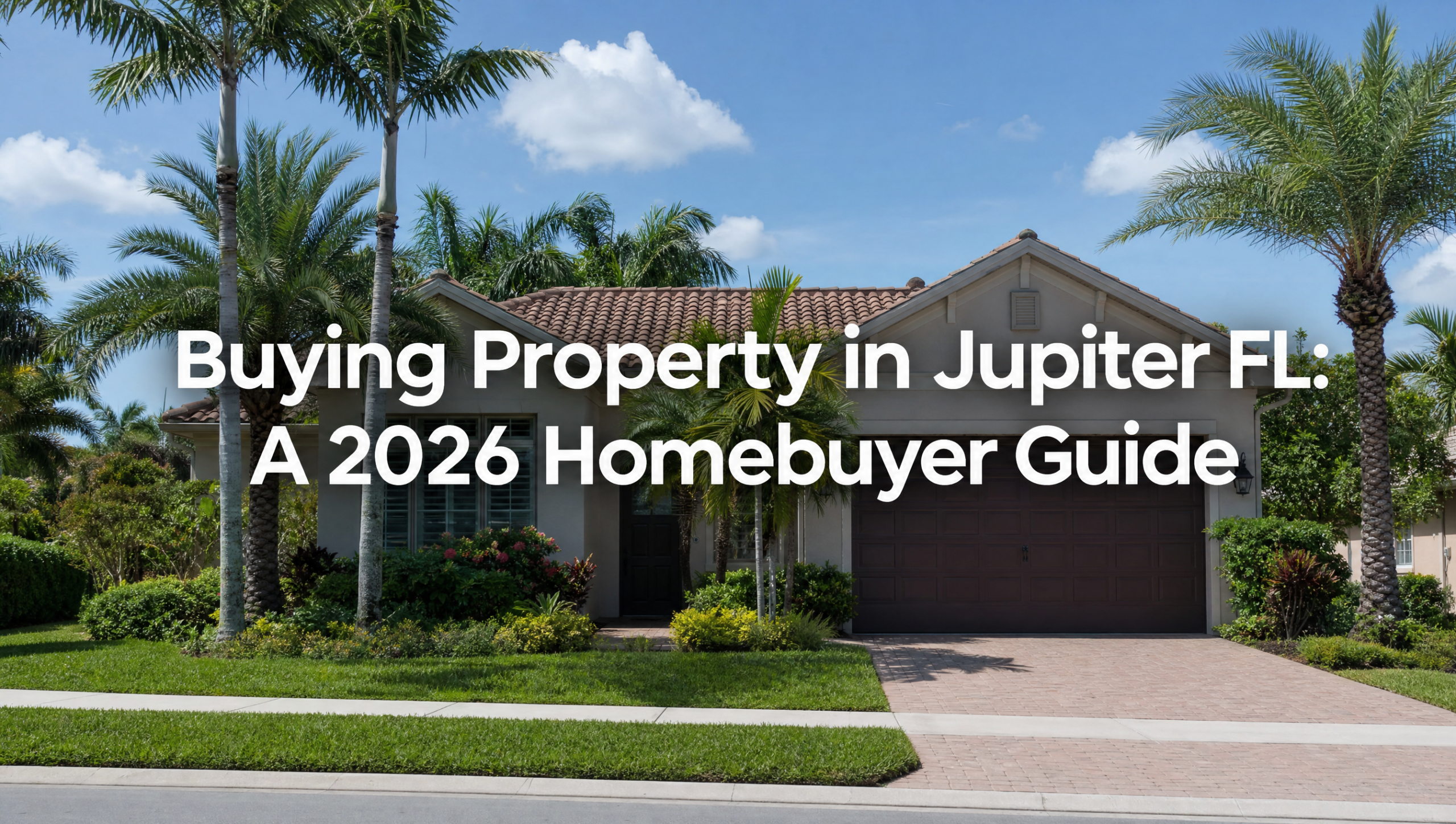 Buying property in Jupiter FL — 2026 homebuyer guide to homes for sale