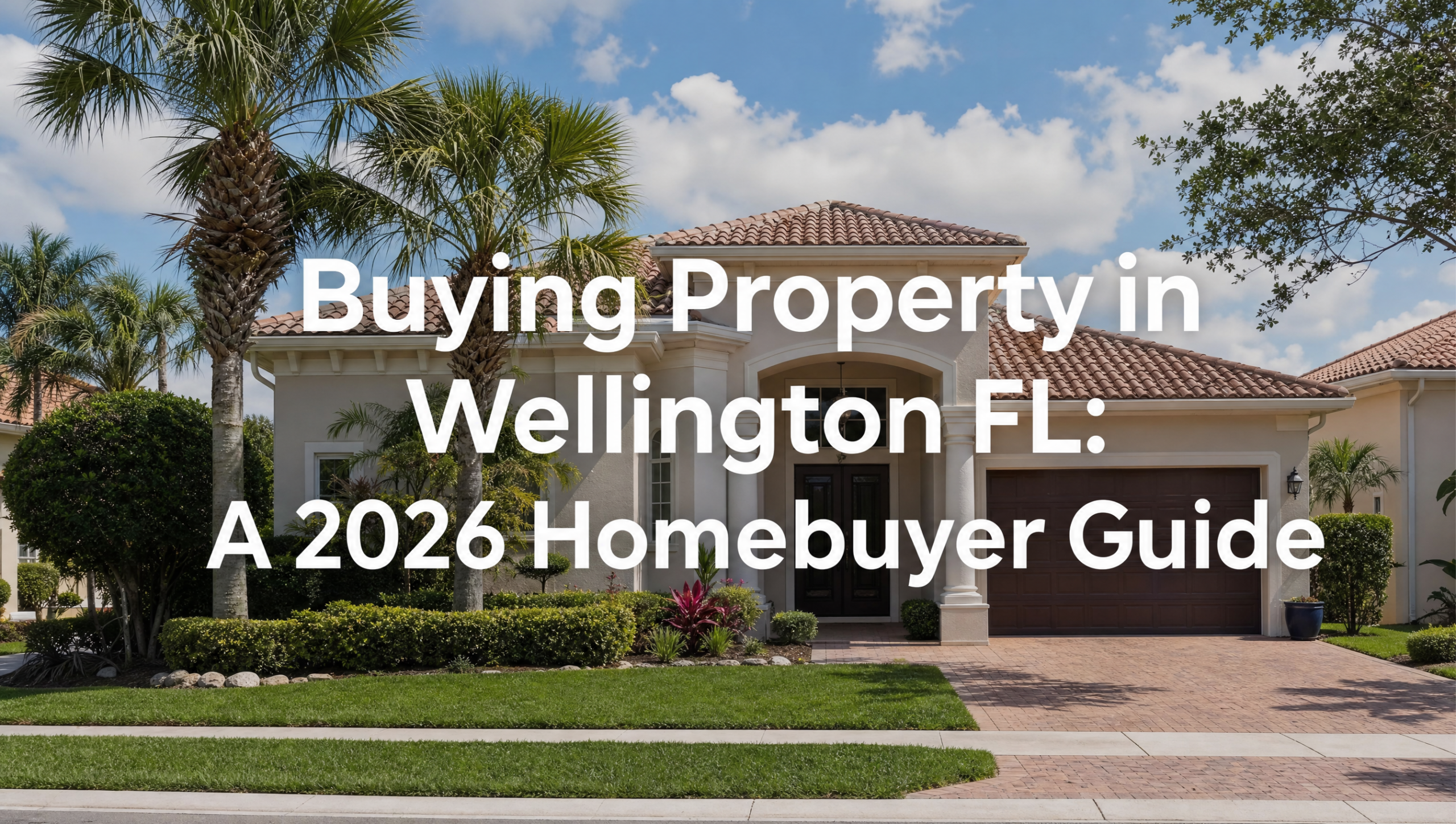 Buying property in Wellington FL — 2026 homebuyer guide to homes for sale