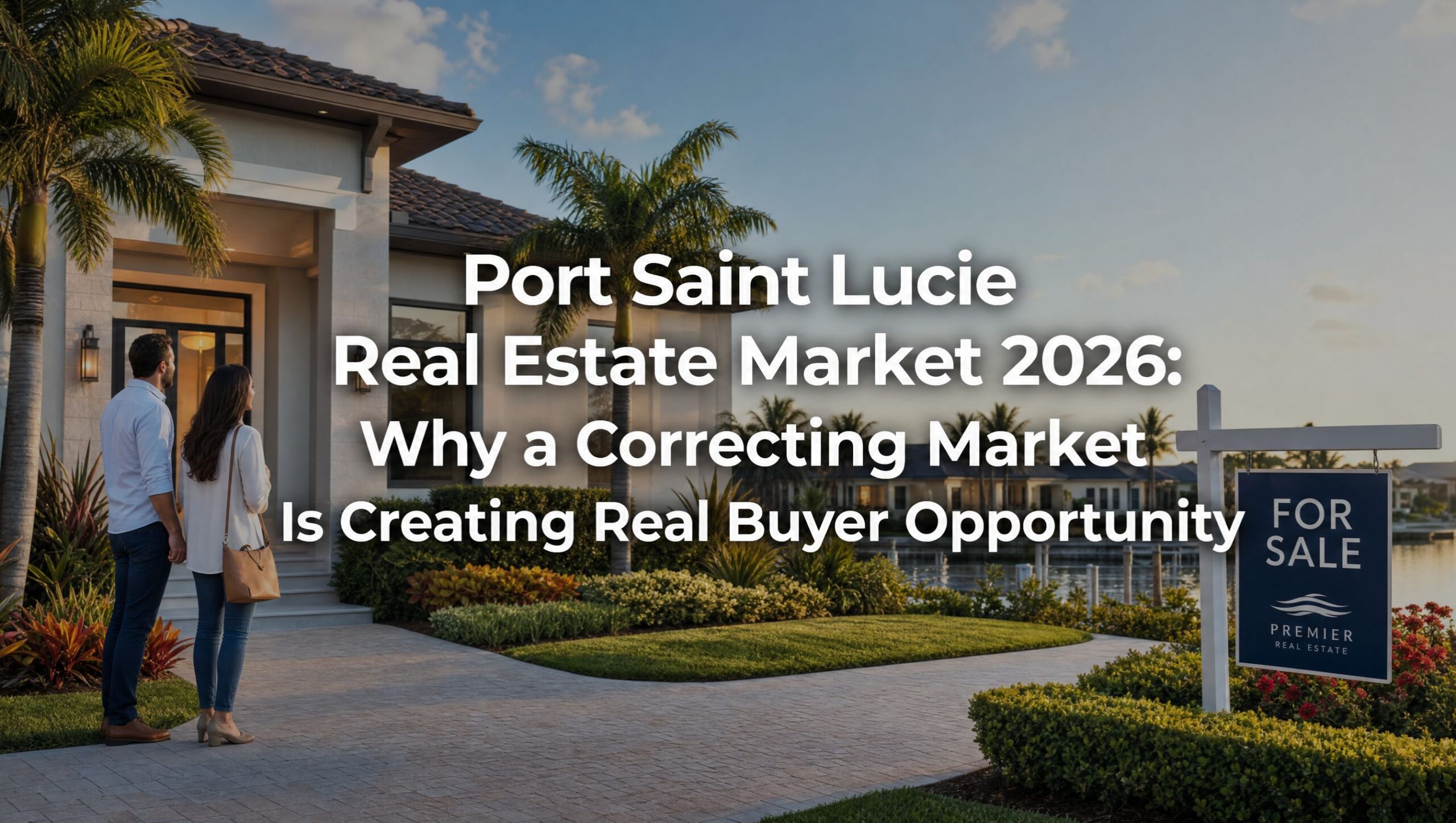Port Saint Lucie Real Estate Market 2026: Why a Correcting Market Is Creating Real Buyer Opportunity