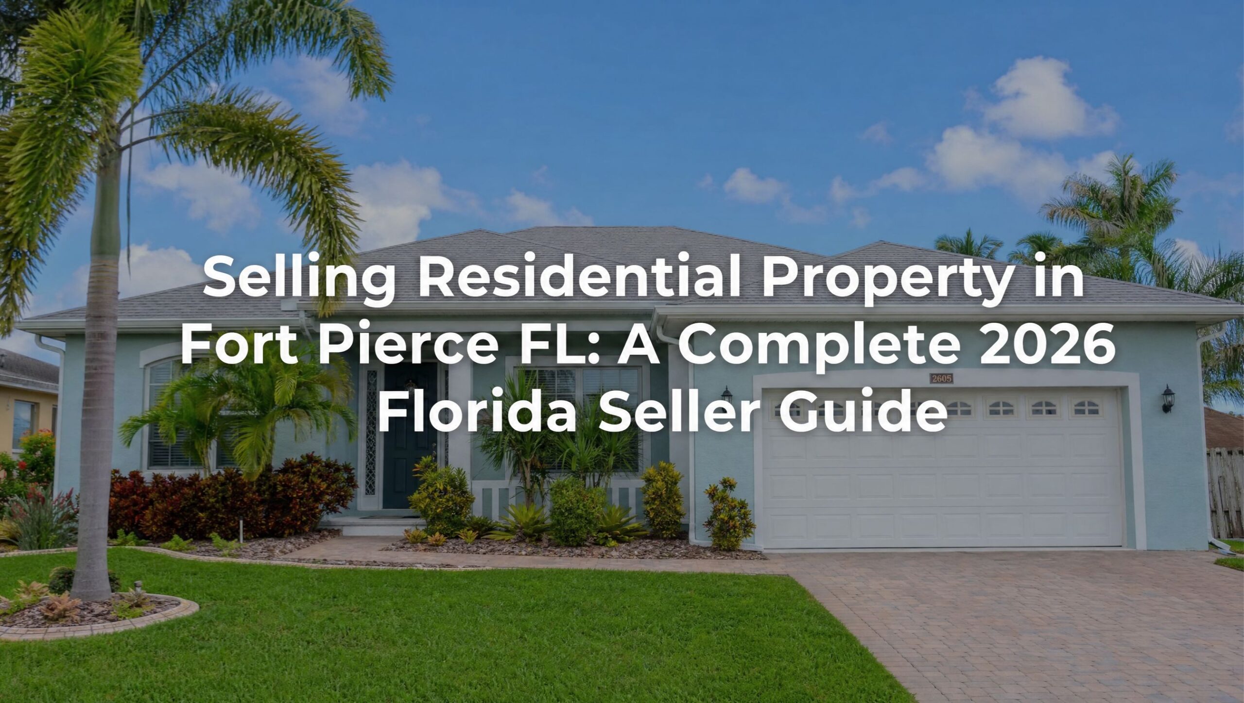 Selling property in Fort Pierce FL — 2026 home seller guide