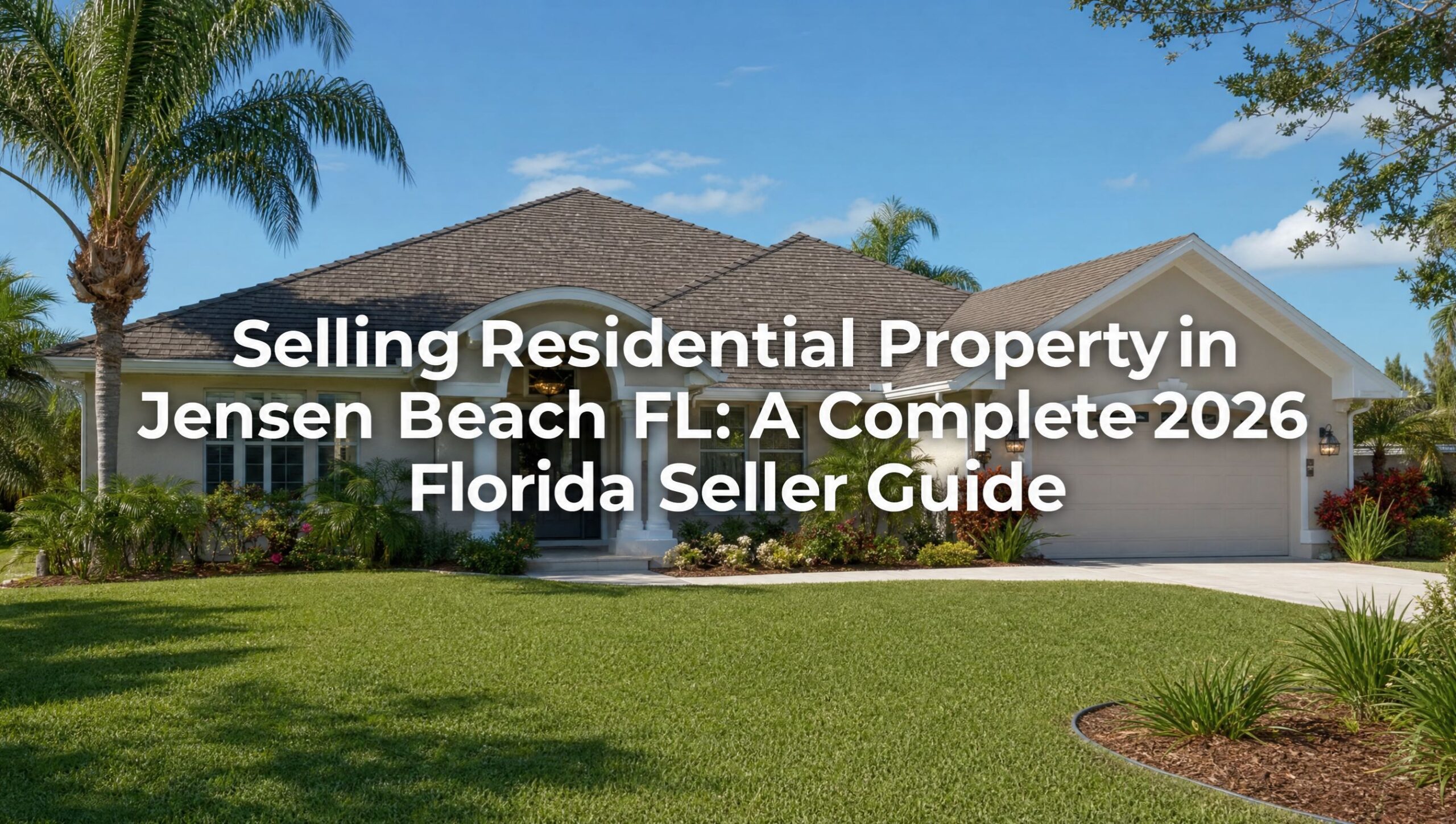 Selling Residential Property in Jensen Beach FL: A Complete 2026 Florida Seller Guide