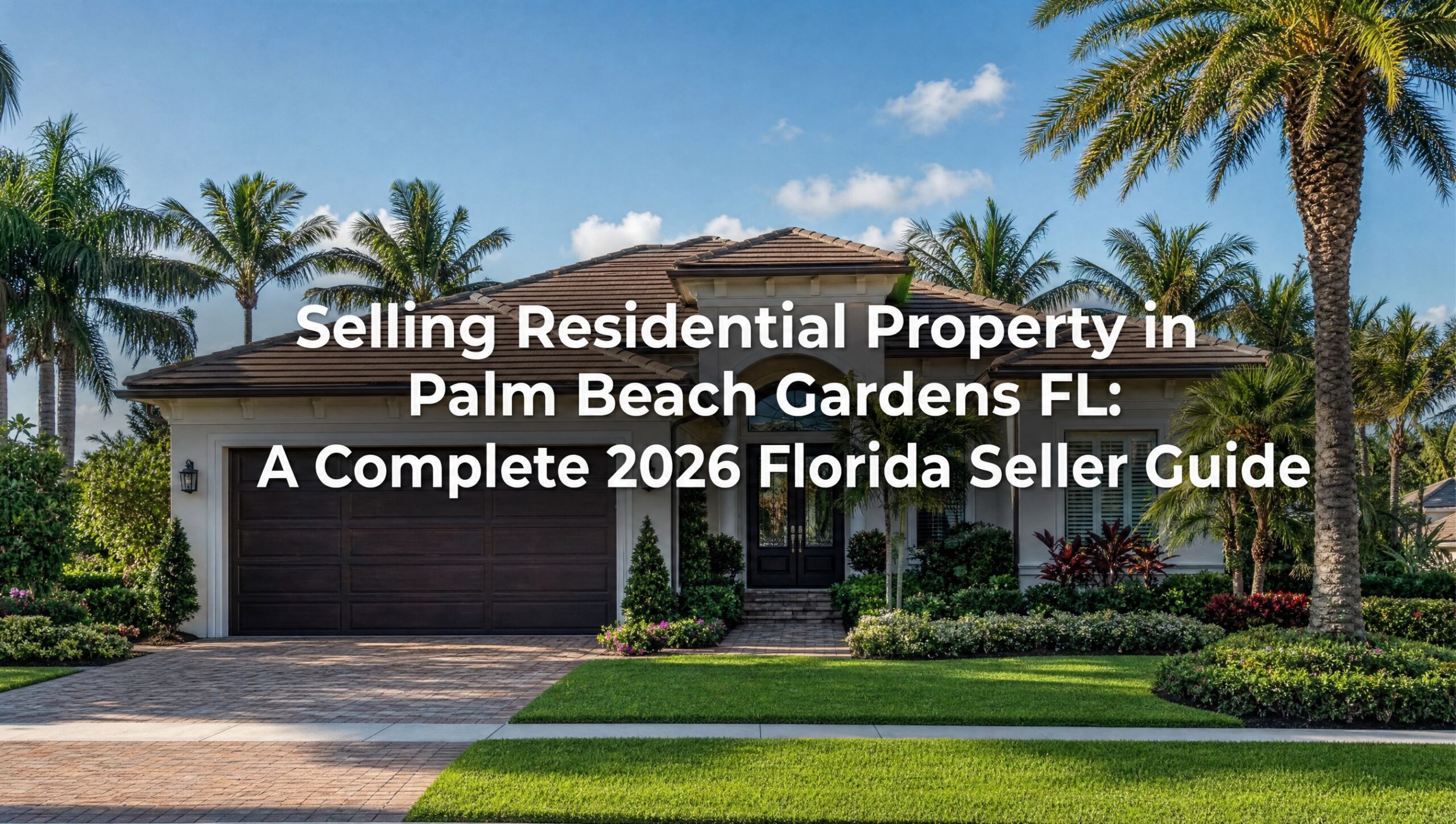 Selling property in Palm Beach Gardens FL — 2026 home seller guide