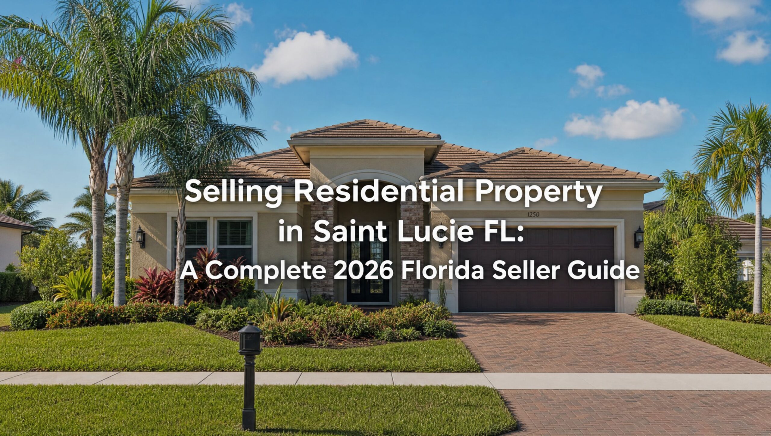Selling property in Port St. Lucie FL — 2026 home seller guide