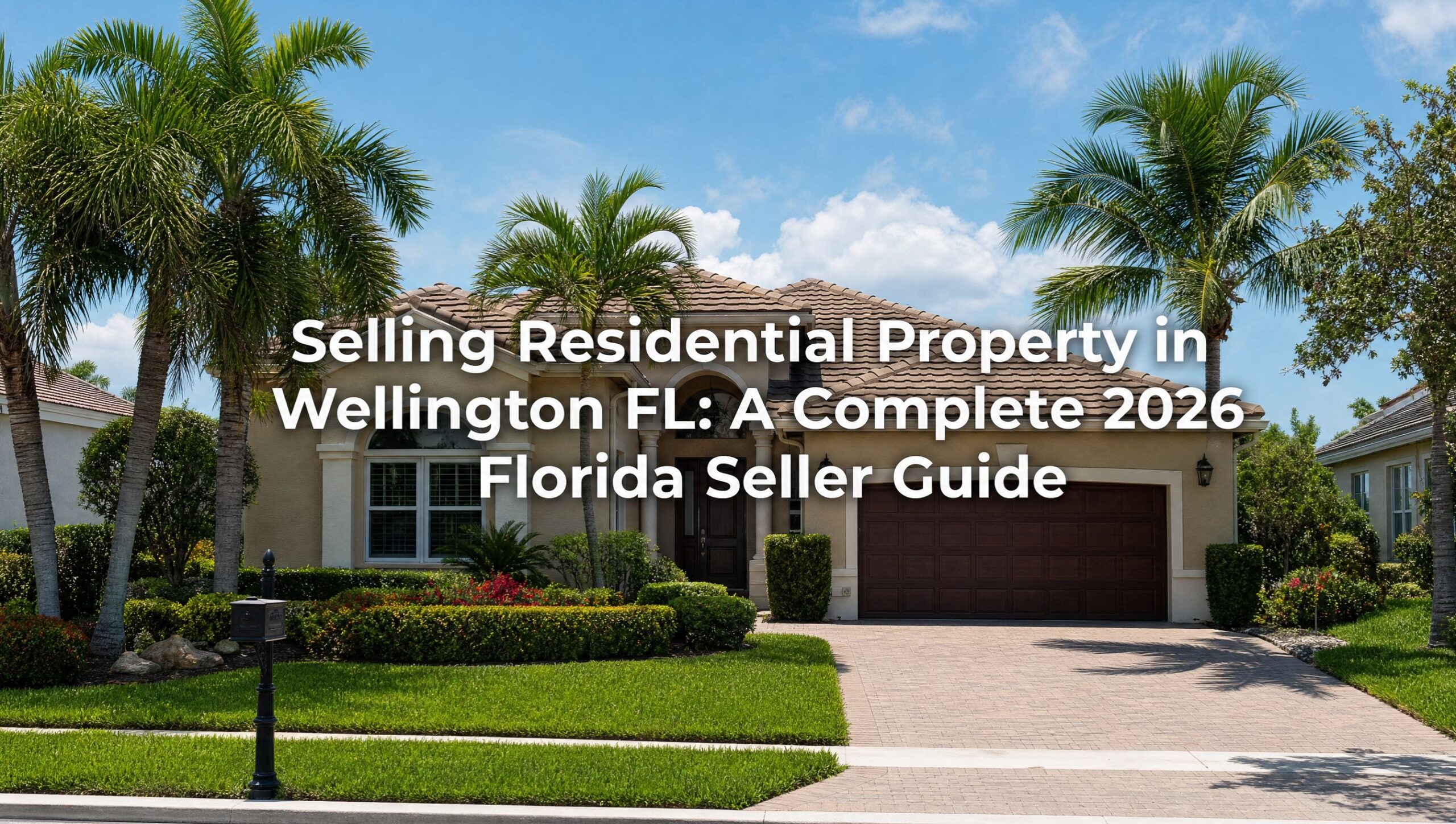 Selling Residential Property in Wellington FL: A Complete 2026 Florida Seller Guide