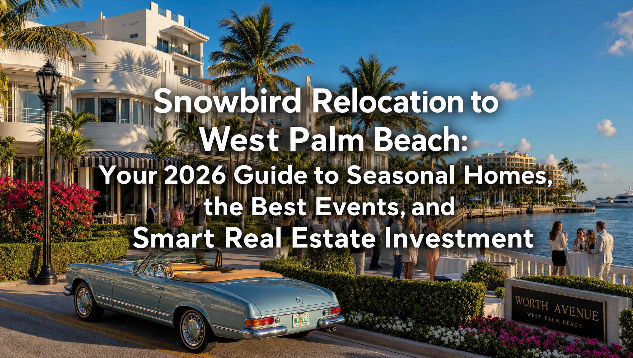 Snowbird Relocation to West Palm Beach: Your 2026 Guide to Seasonal Homes, the Best Events, and Smart Real Estate Investment