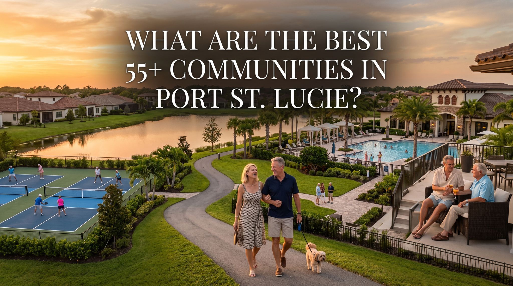 What Are the Best 55+ Communities in Port St. Lucie?