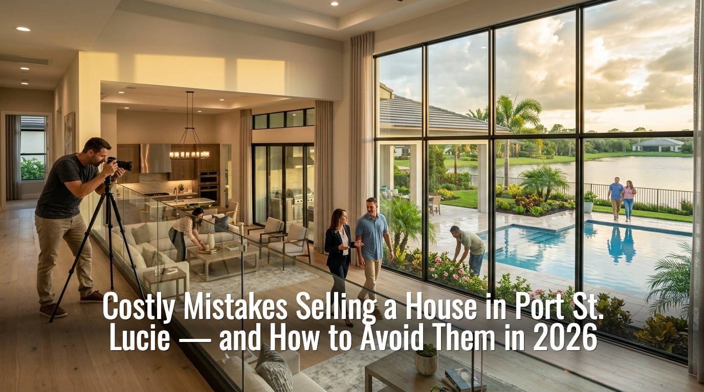 Costly mistakes selling a house in Port St. Lucie — 2026 Port St. Lucie and Treasure Coast home seller guide
