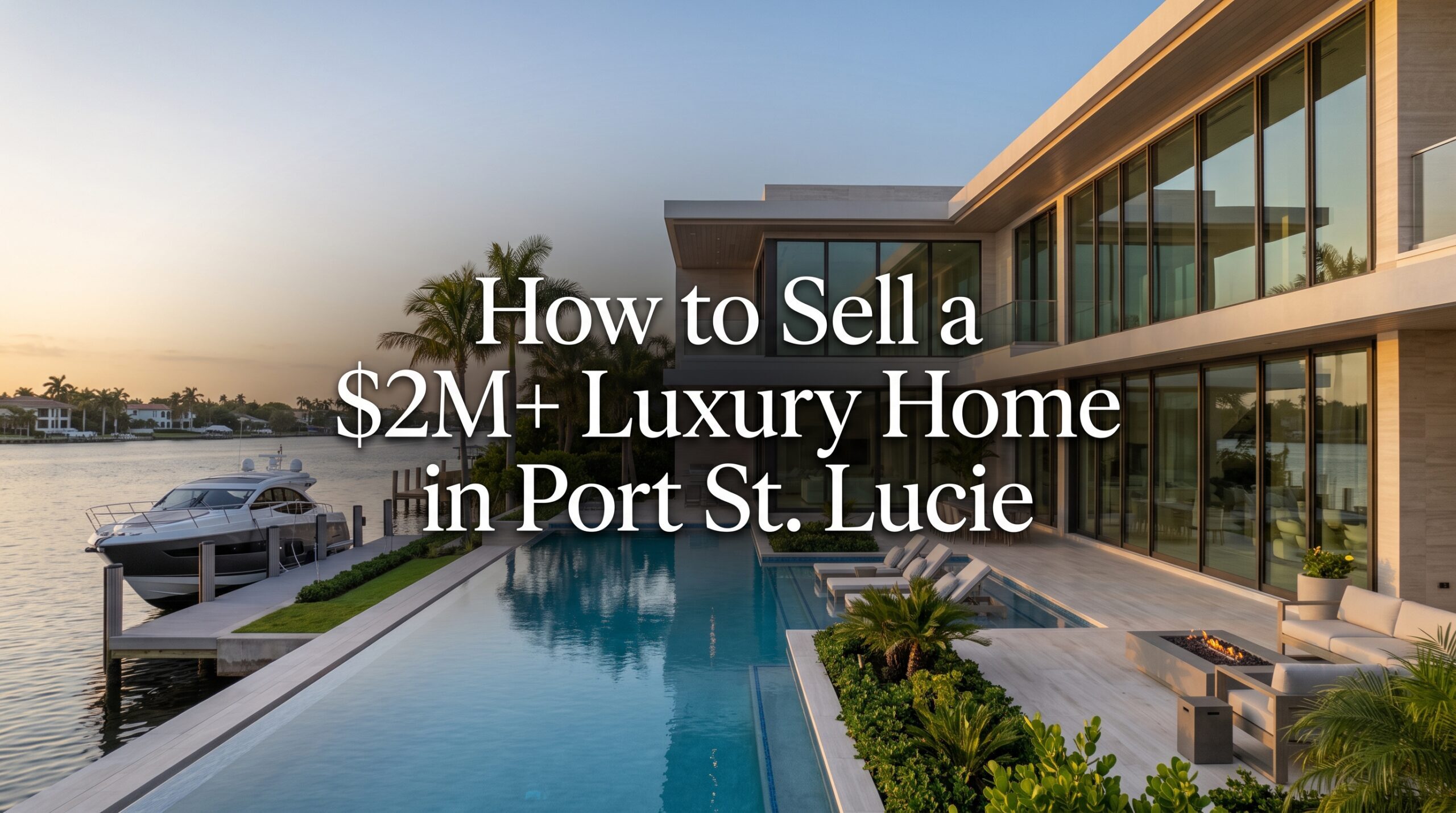 How to Sell a $2 Million Home in Port St. Lucie: The Luxury Seller’s Guide