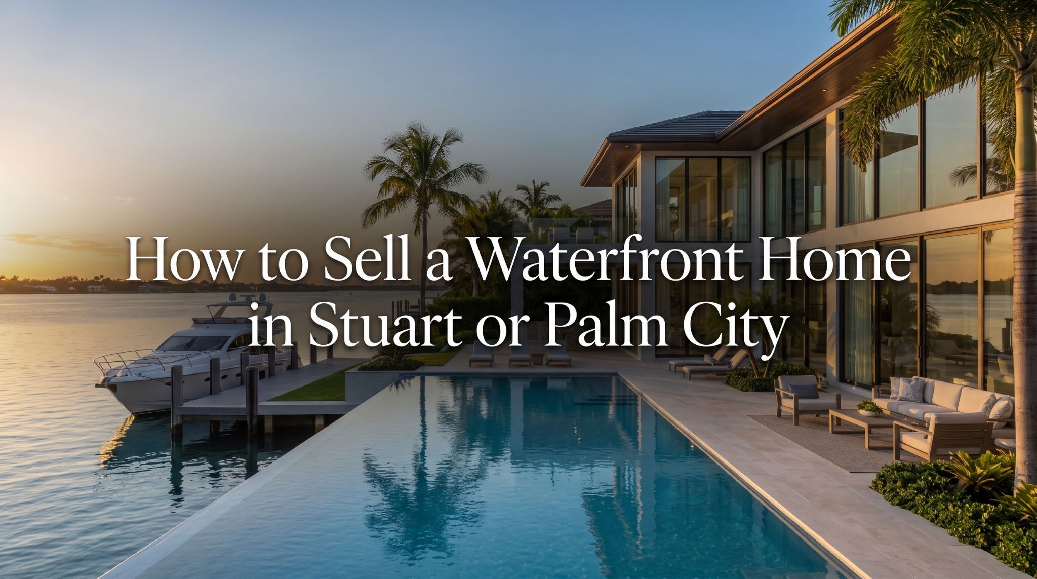 How to Sell a Waterfront Home in Stuart or Palm City