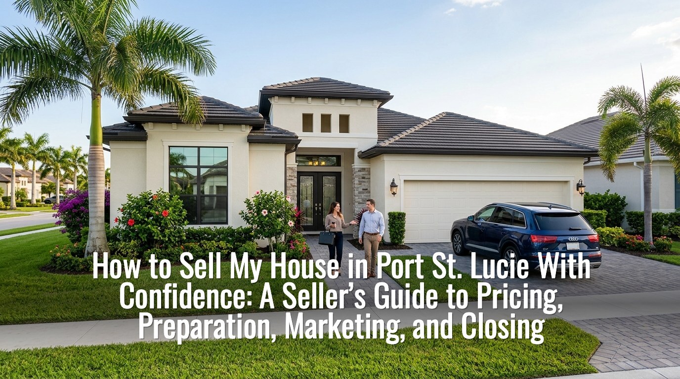 How to Sell My House in Port St. Lucie With Confidence: A Seller’s Guide to Pricing, Preparation, Marketing, and Closing