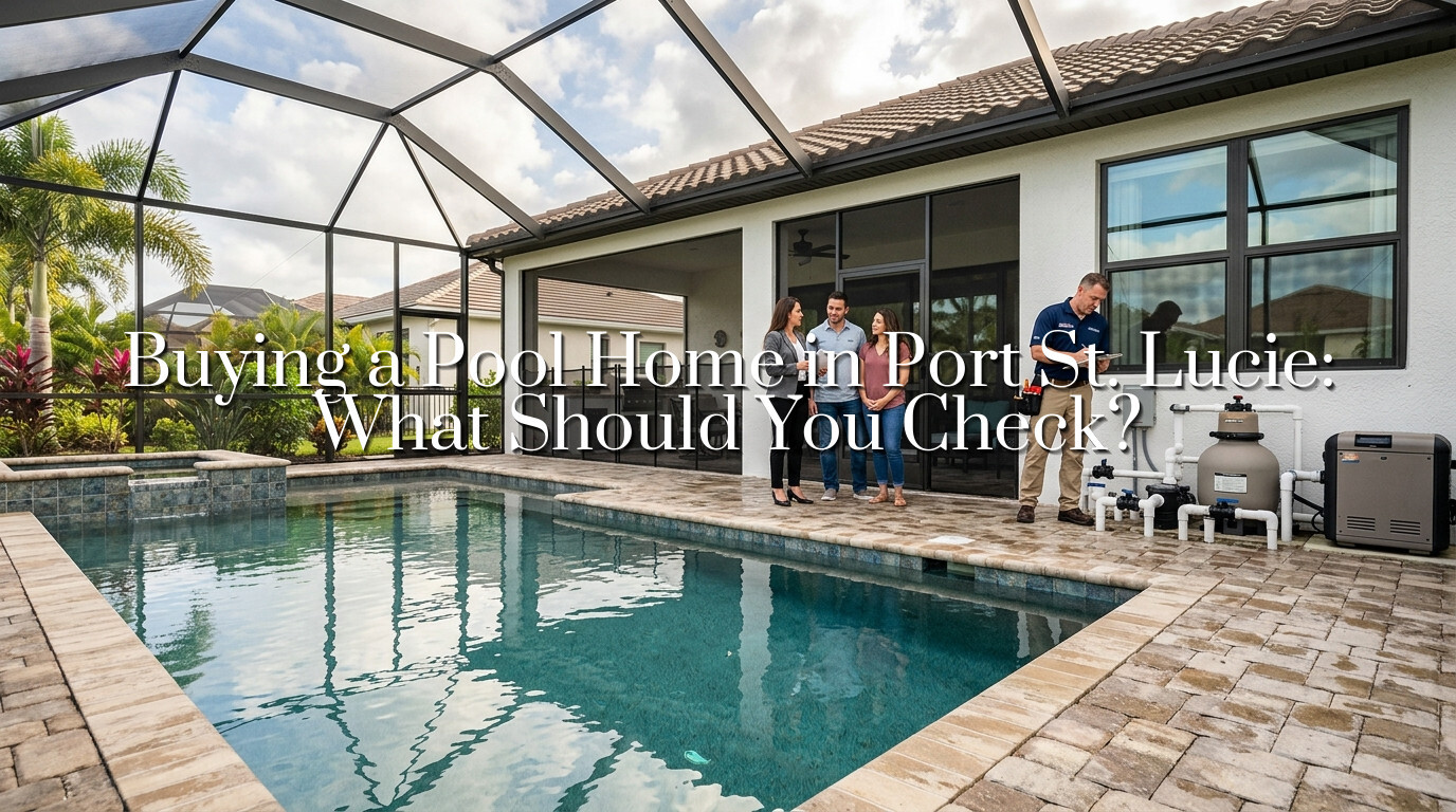 Buying a Pool Home in Port St. Lucie: What Should You Check?