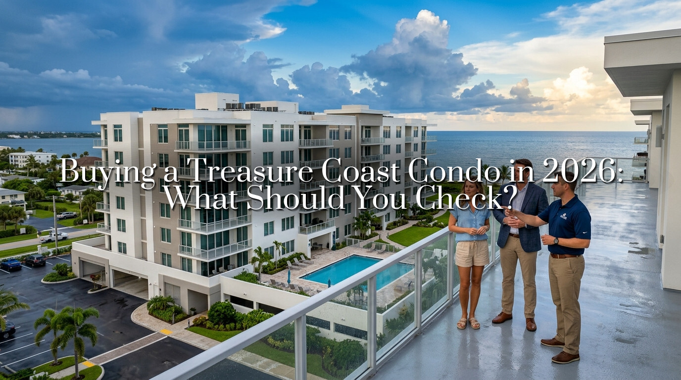 Buying a Treasure Coast Condo in 2026: What Should You Check?