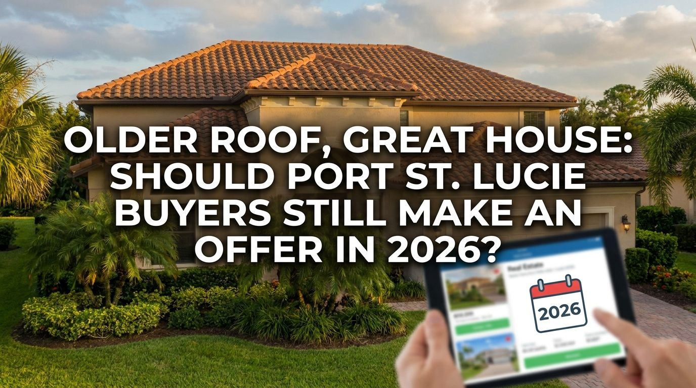 Older Roof, Great House: Should Port St. Lucie Buyers Still Make an Offer in 2026?