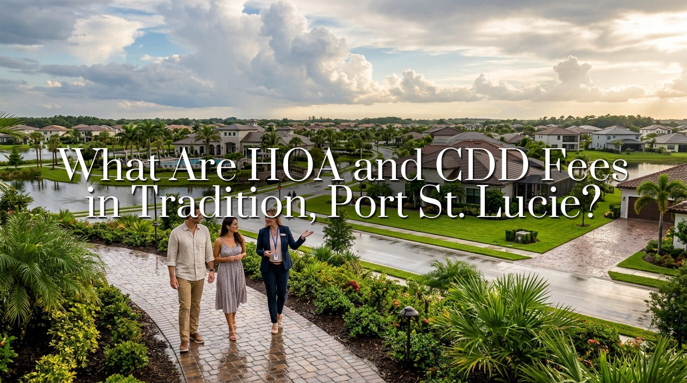 What Are HOA and CDD Fees in Tradition, Port St. Lucie?