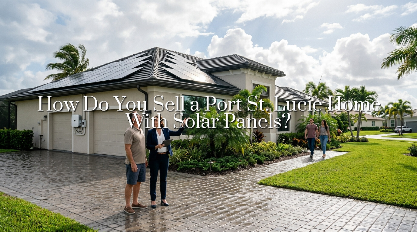 How Do You Sell a Port St. Lucie Home With Solar Panels?