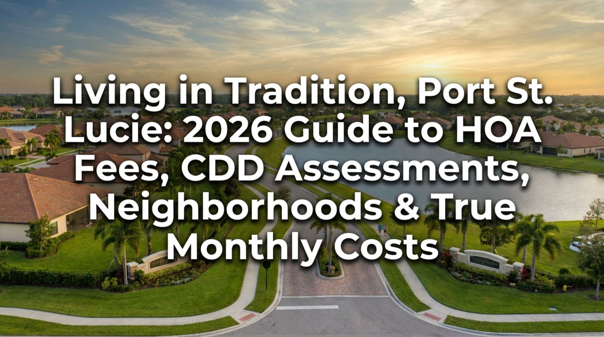 Living in Tradition, Port St. Lucie: The True Monthly Cost of a Tradition Home