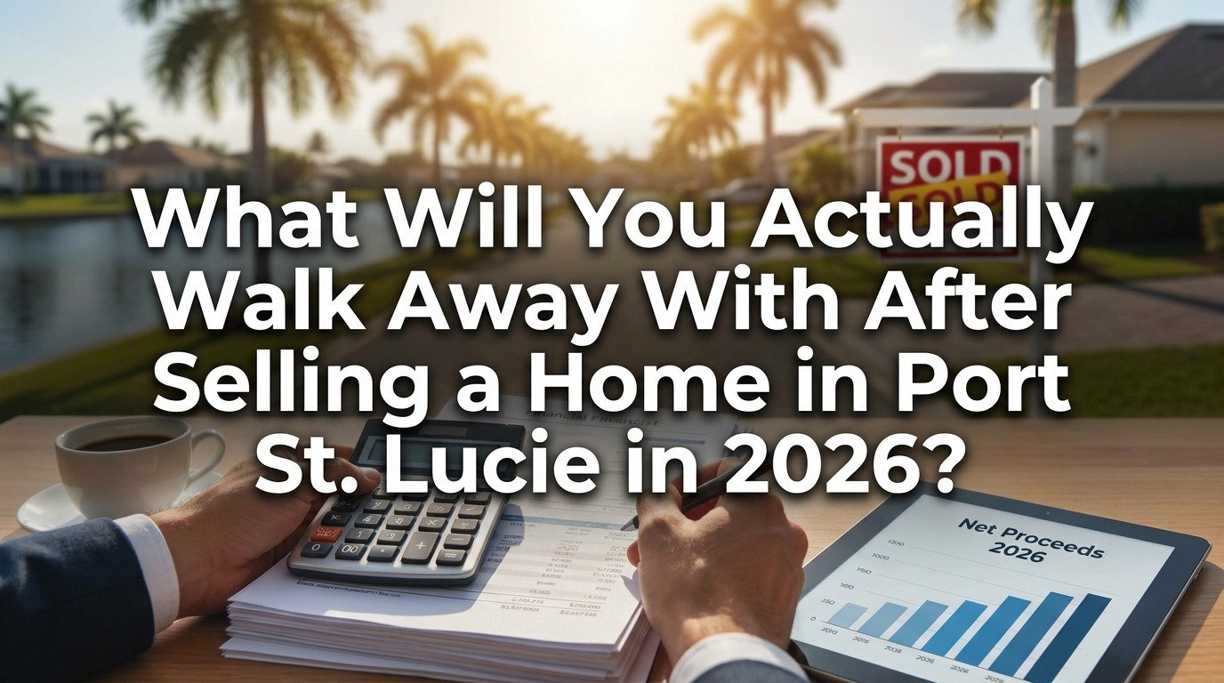 What Will You Actually Walk Away With After Selling a Home in Port St. Lucie in 2026?
