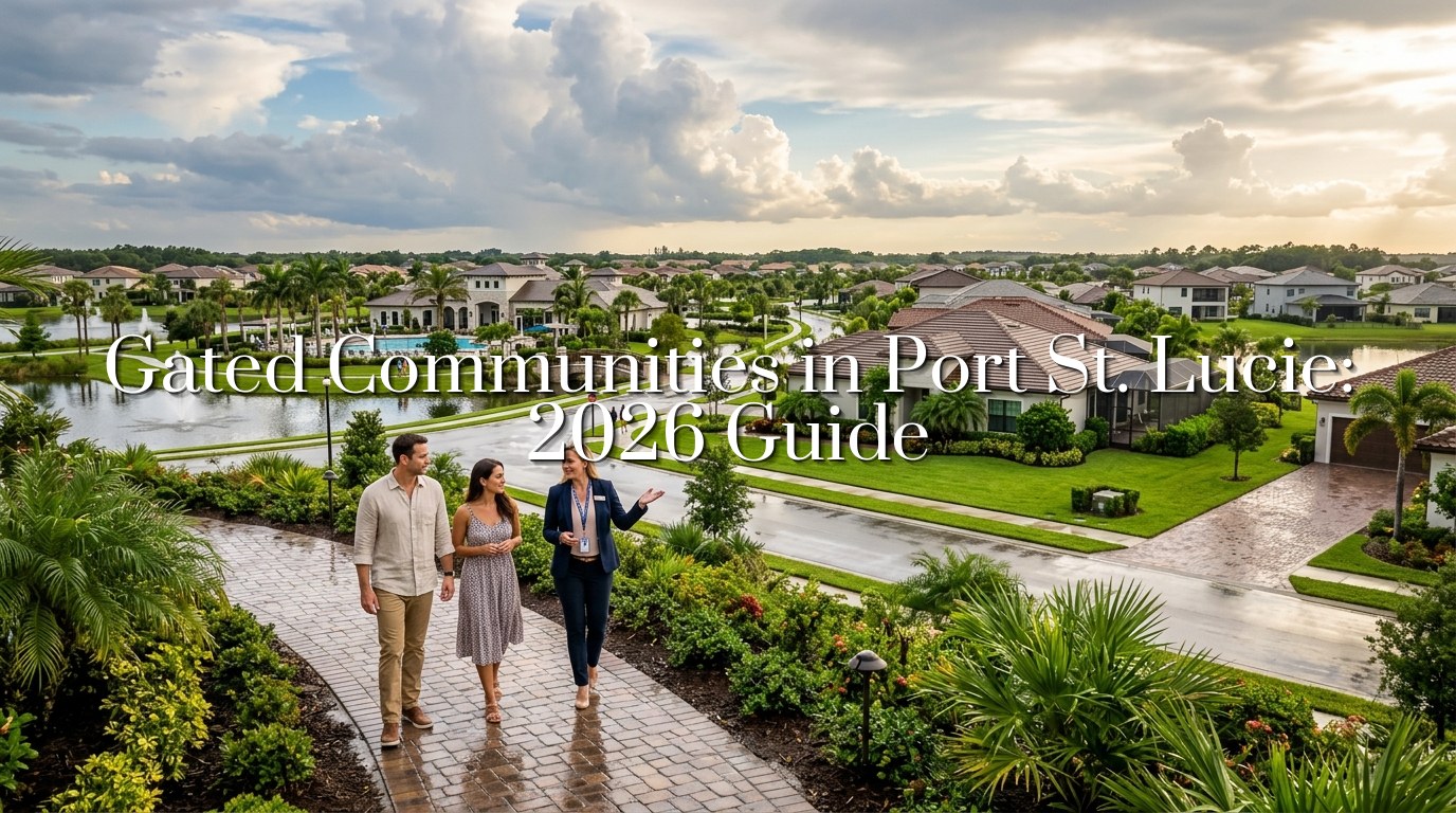 Gated communities in Port St. Lucie FL - Newport Isles, Lake Charles, PGA Village and the 55+ gated villages, 2026 HOA and district guide