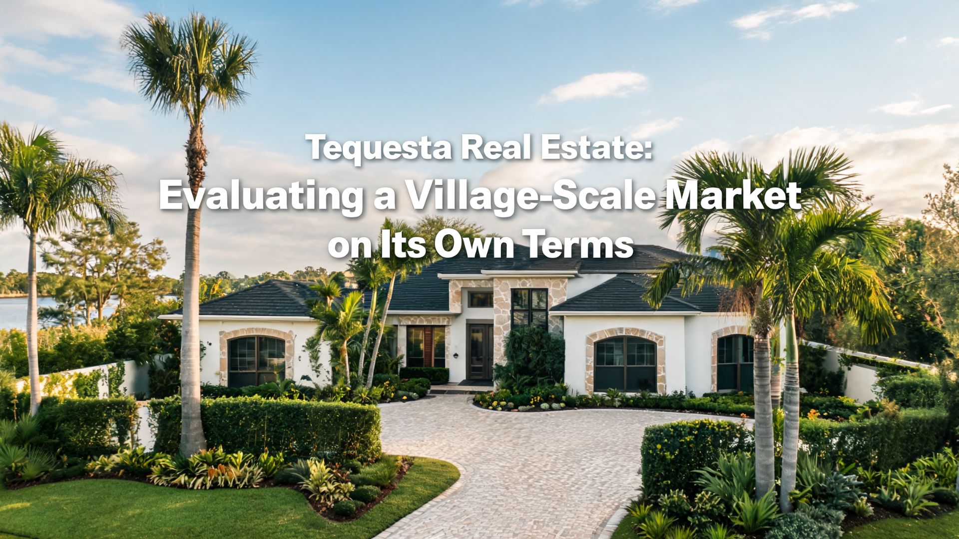 Tequesta Real Estate: Evaluating a Village-Scale Market on Its Own Terms