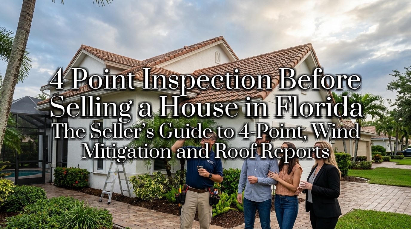 4 point inspection before selling a house in Port St. Lucie