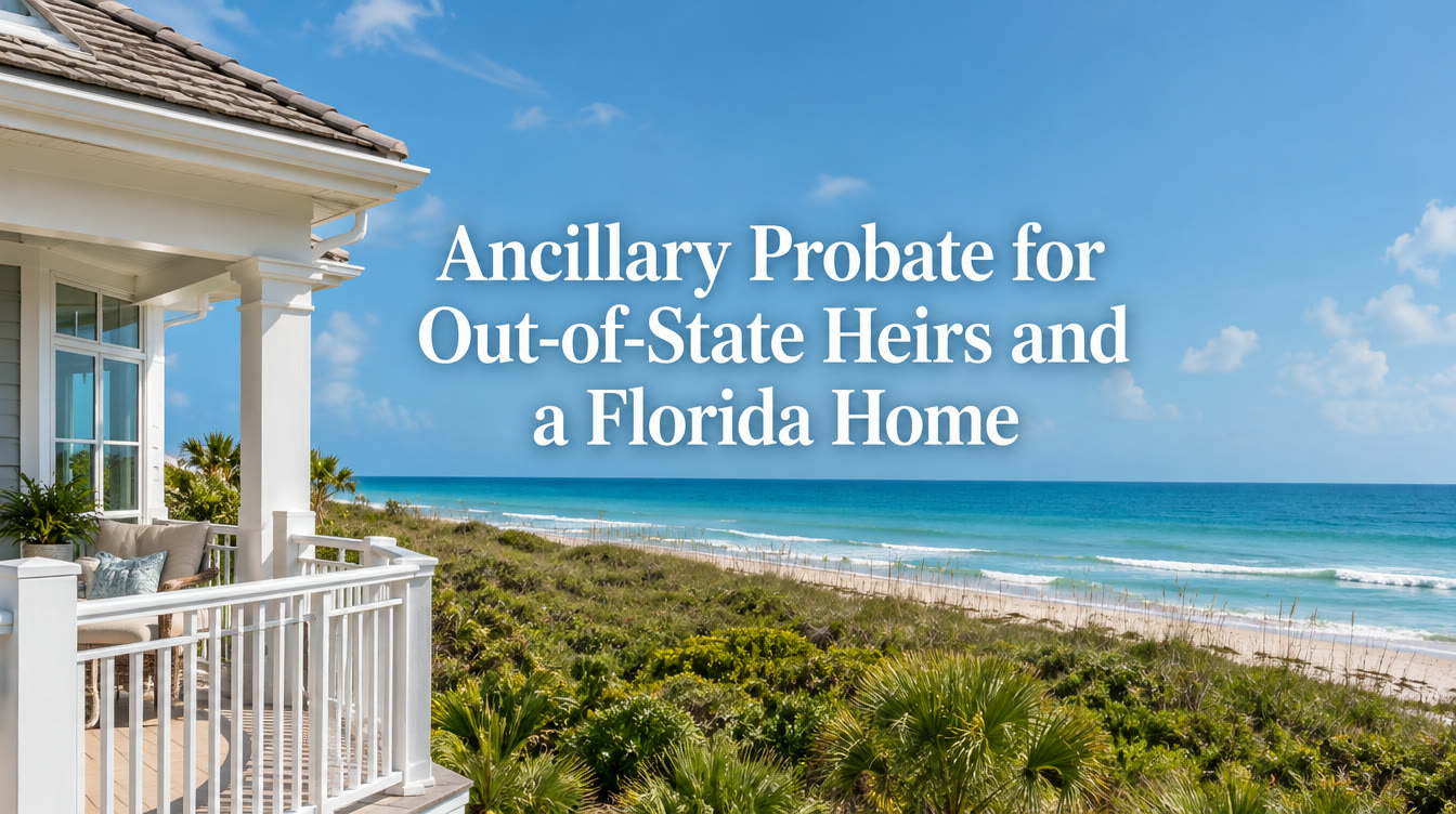 Ancillary Probate in Florida: Out-of-State Heirs and a Port St. Lucie Home