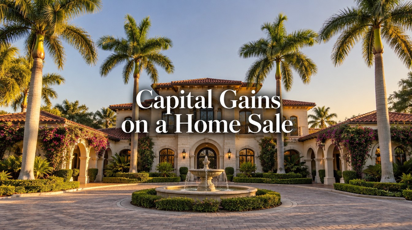 Capital Gains Tax Selling a Home in Florida: How the $250,000/$500,000 Exclusion Works in 2026