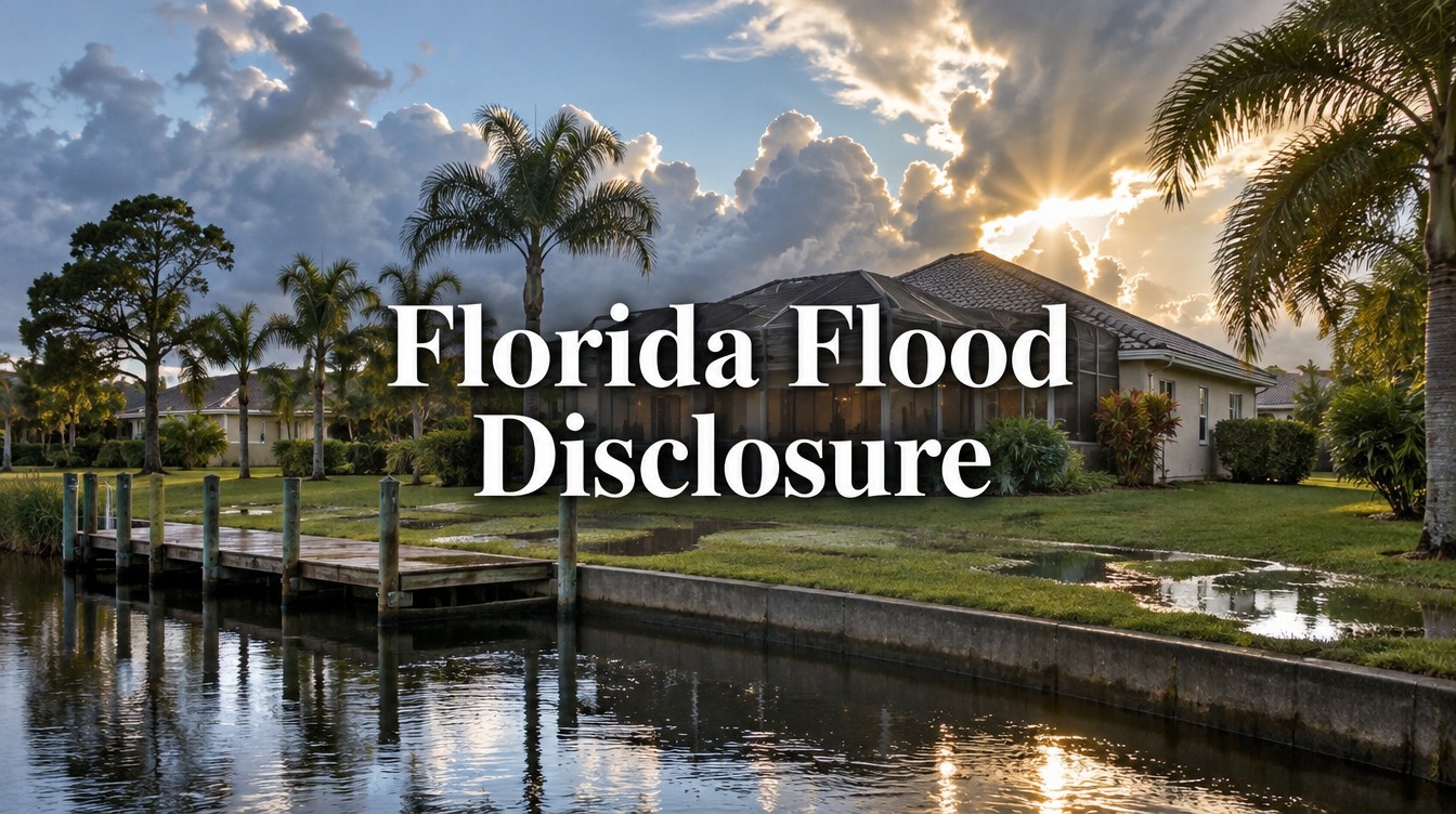 Florida Flood Disclosure for Home Sellers, Explained