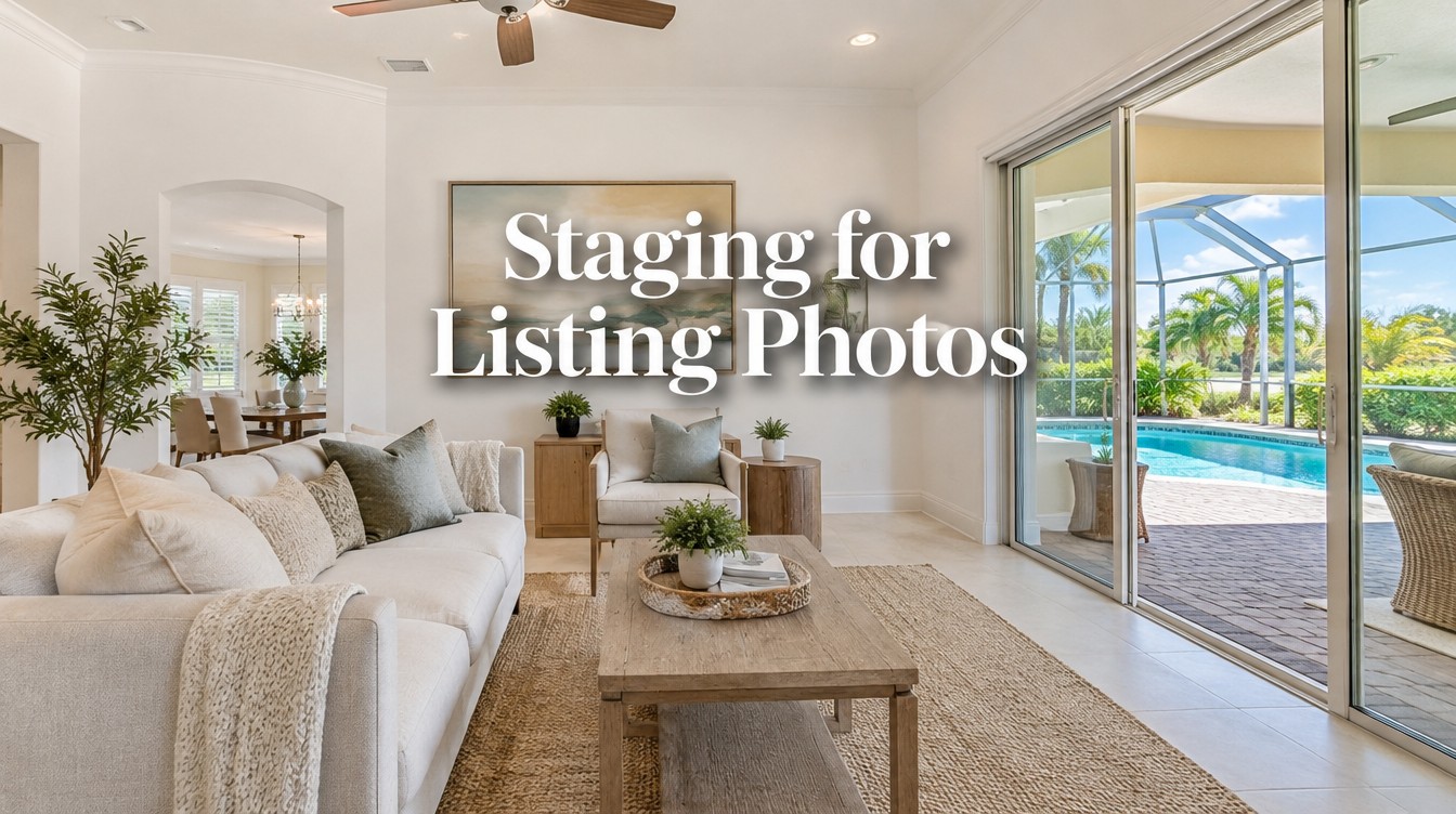 How to Stage a House to Sell in Florida: Preparing Your Home for Listing Photos