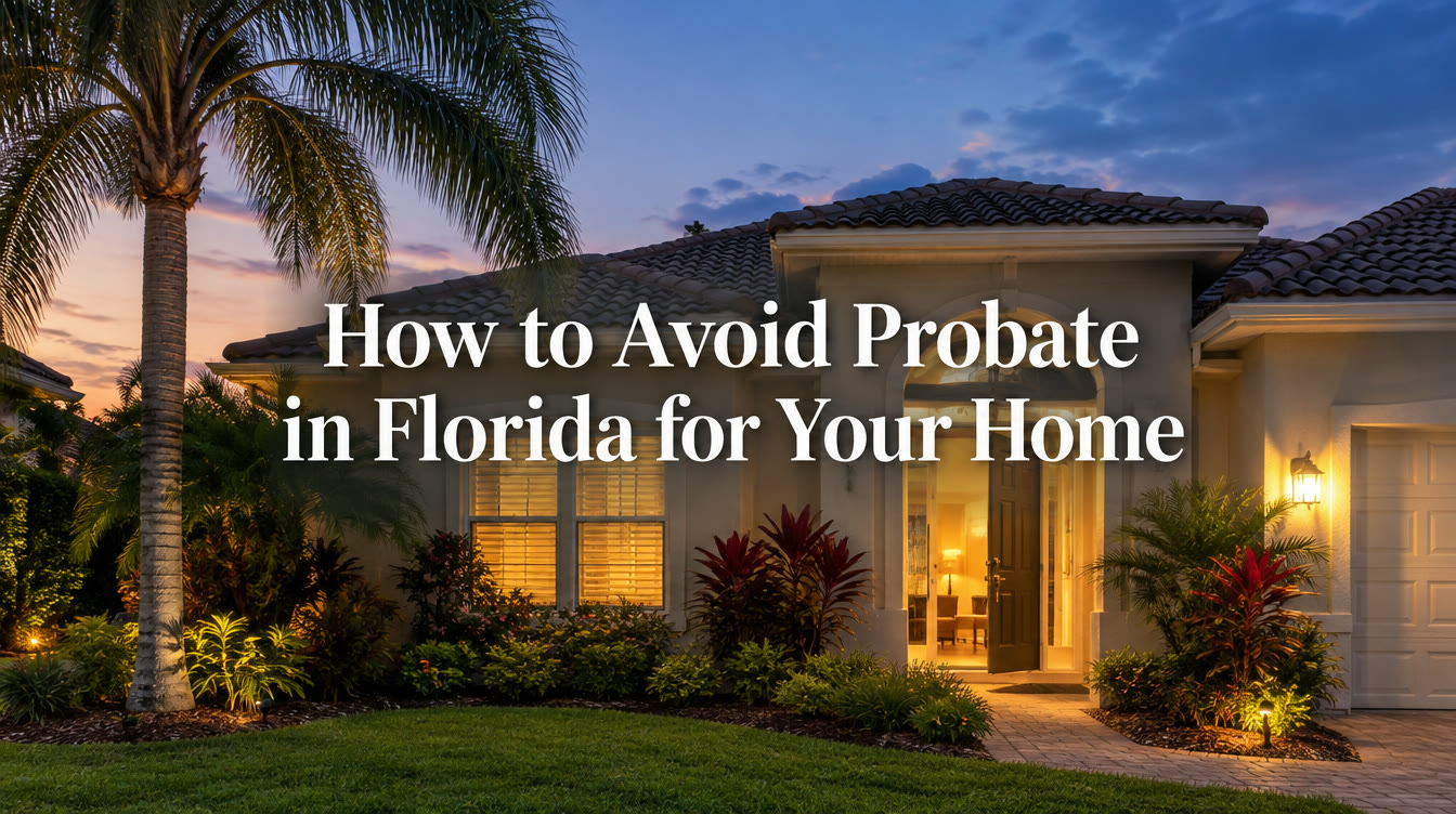 How to Avoid Probate in Florida for Your Home: Planning Tools Port St. Lucie Families Ask About