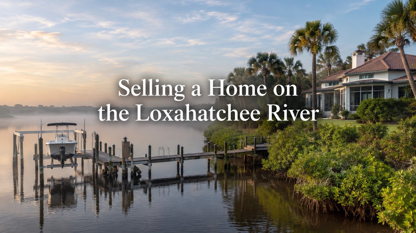 Loxahatchee River homes for sale and waterfront property guide for sellers in Jupiter FL