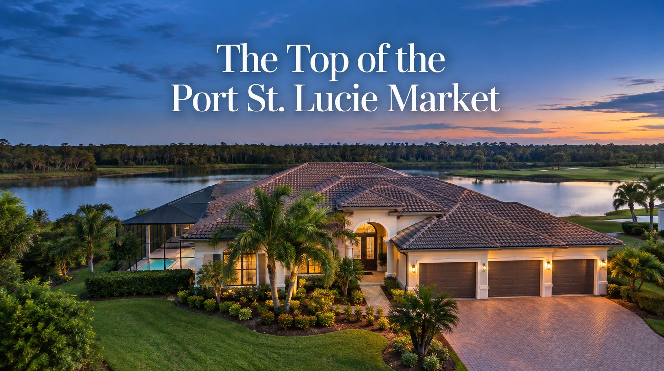 Port St. Lucie housing market: luxury homes and property values for sellers