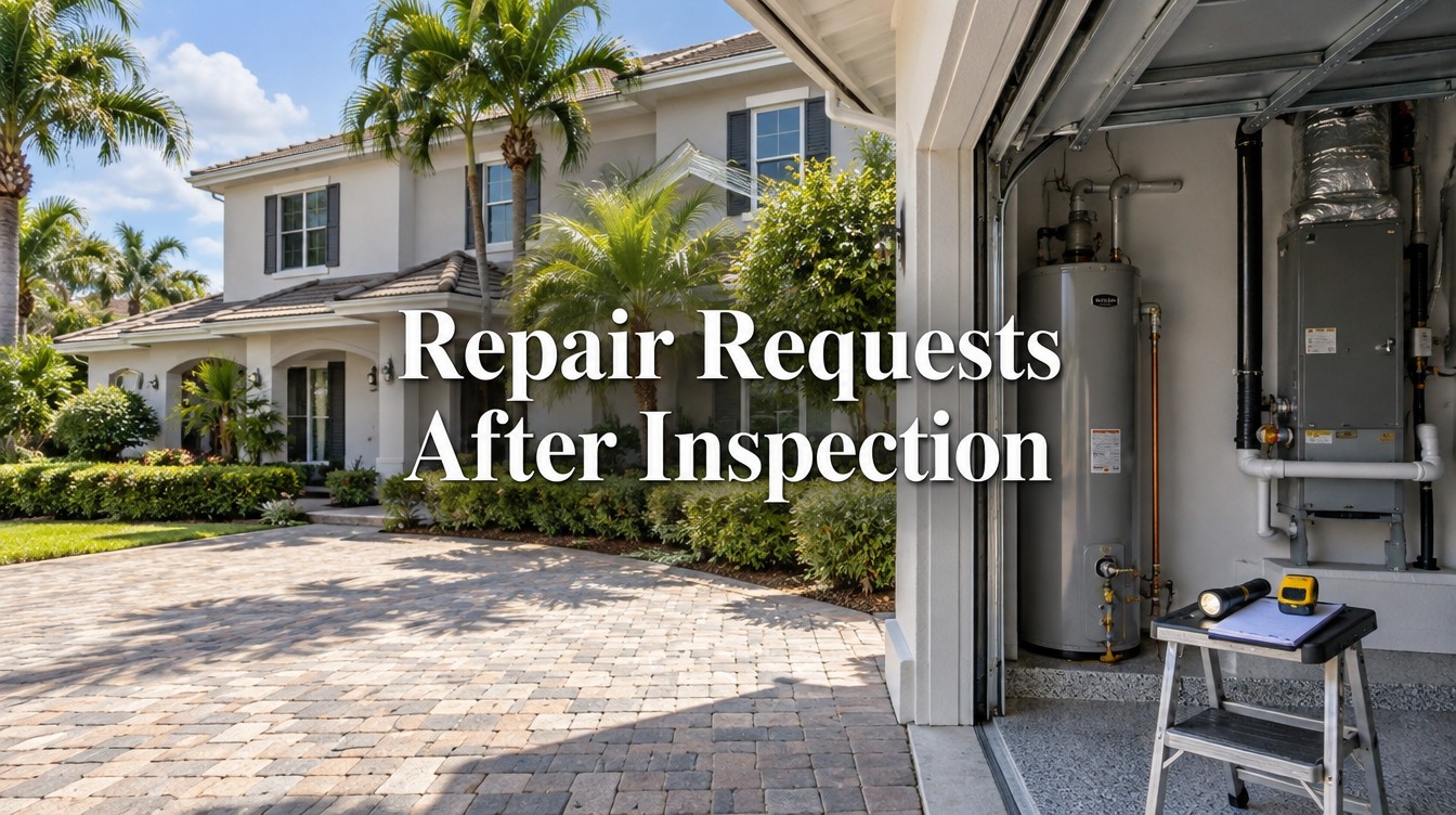 The Repair Requests After Home Inspection Seller Playbook for Florida Homes