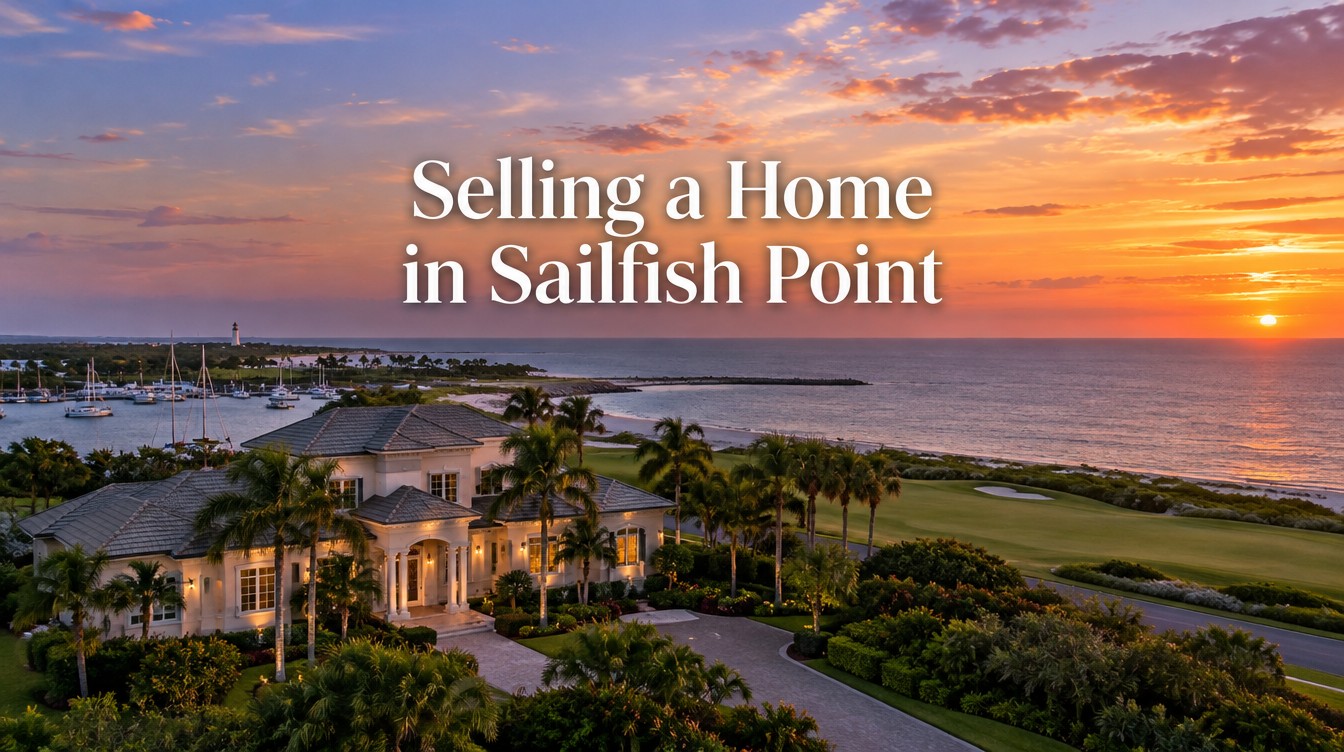 Sailfish Point homes, golf club membership cost and marina: seller guide, Stuart FL
