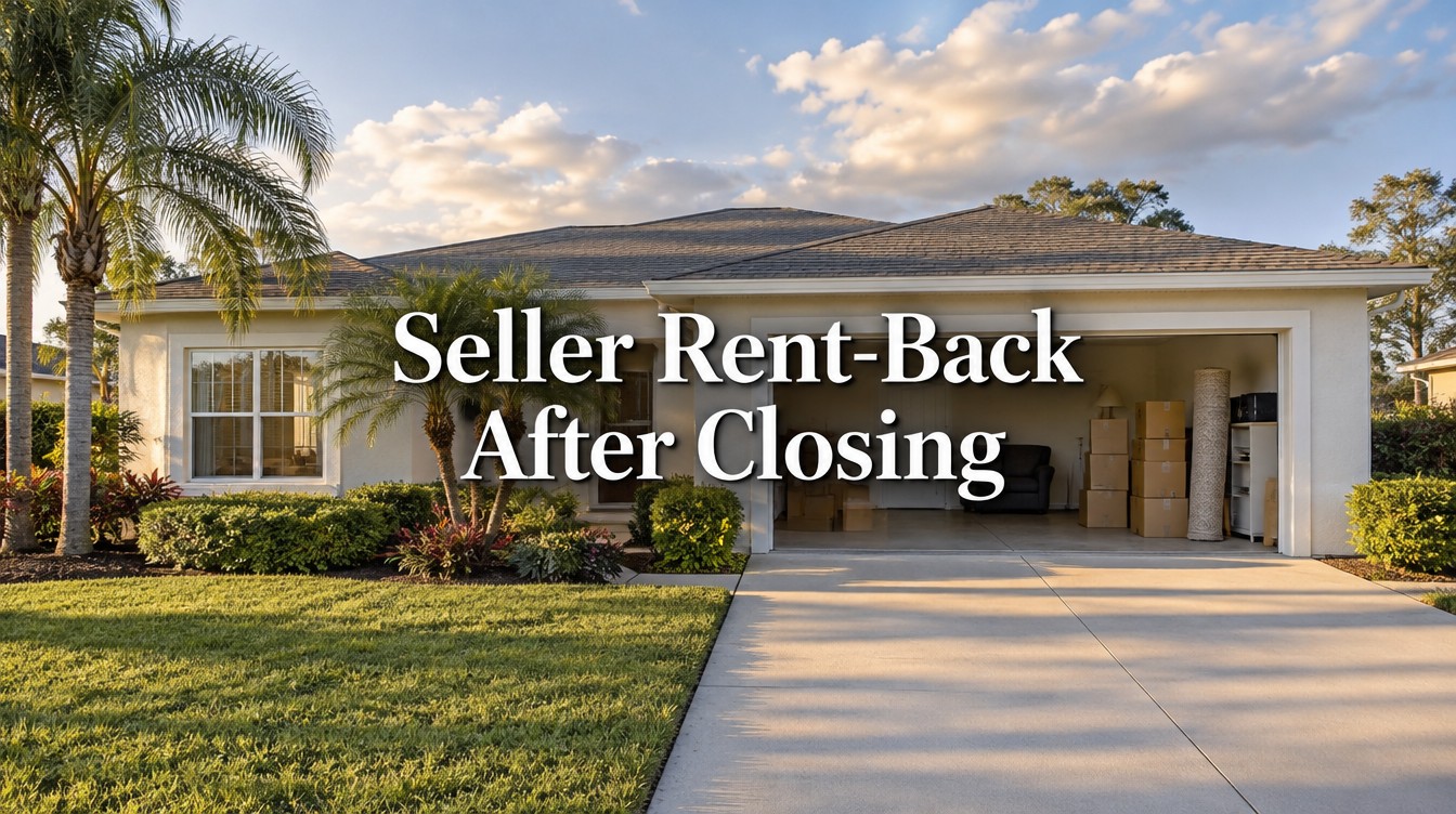 Seller Rent Back After Closing: How a Florida Rent-Back Works, What It Costs and How to Put It in Writing