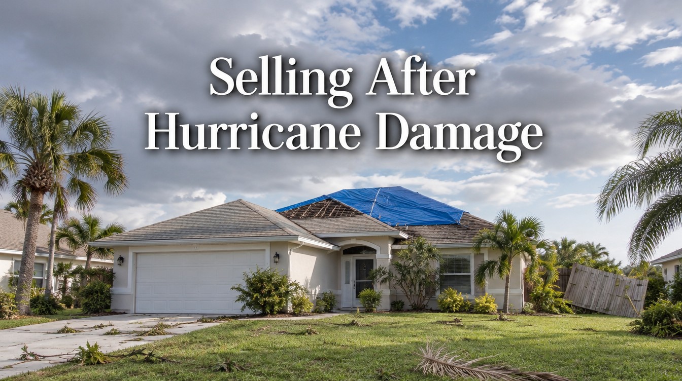 Selling a House With Hurricane Damage in Florida: Repair It, Credit It or Sell It As Is
