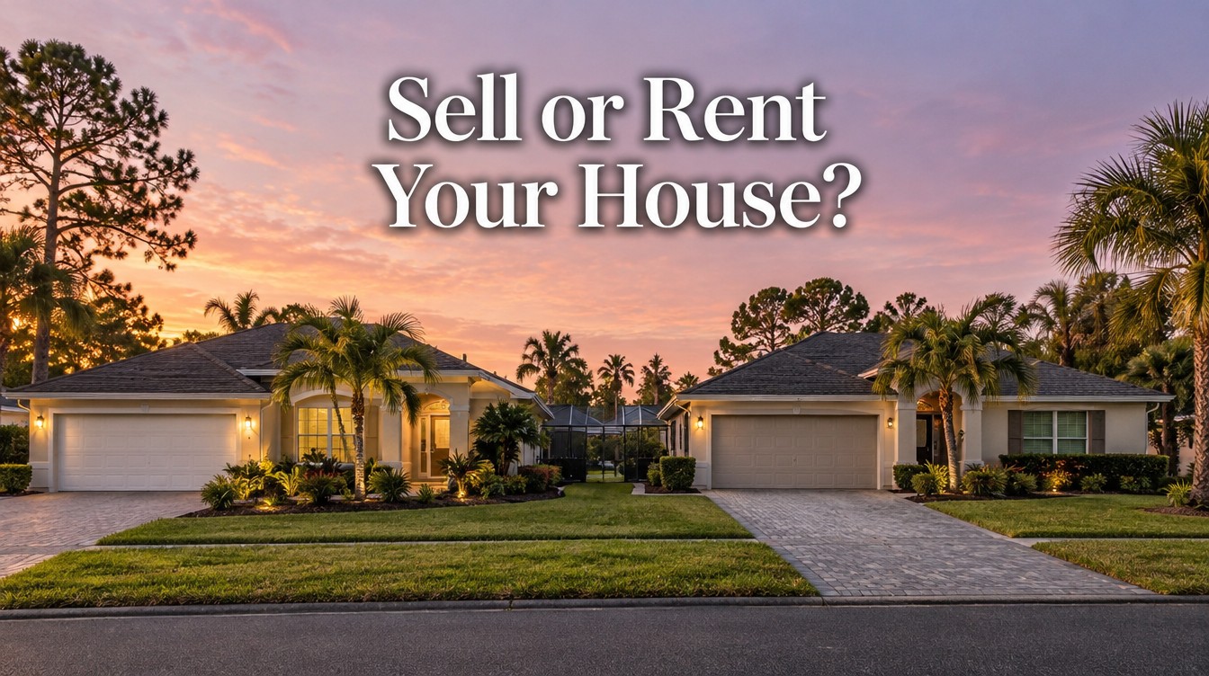 Should I Sell or Rent My House Port St. Lucie, FL? The Numbers Side by Side